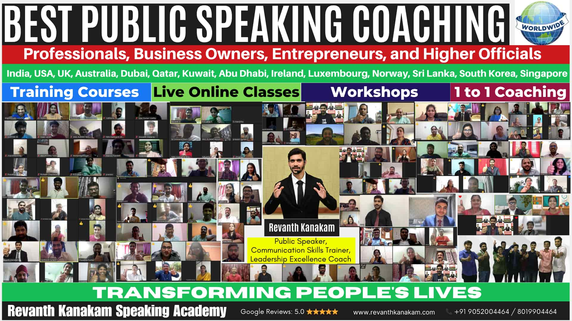 best coaching public speaking India